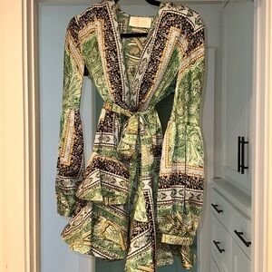 Bronx & Banco green dress